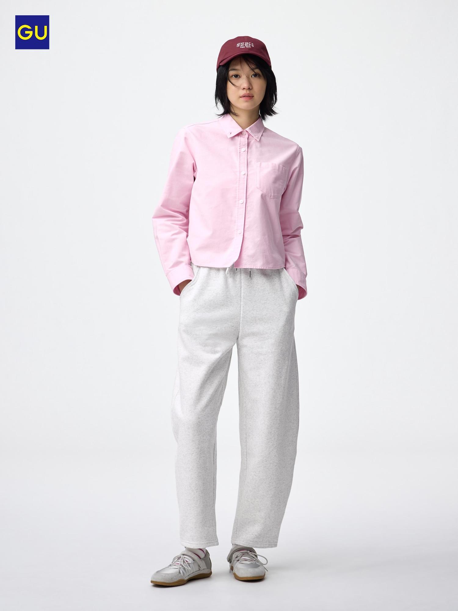 Брюки-бананы до щиколотки Uniqlo Gu 02 LIGHT GRAY/WOMEN S