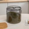 Rice Bucket Transparent Visual Panel Large Capacity Sealing Moisture-Proof Food-Grade Plastic Storage Container