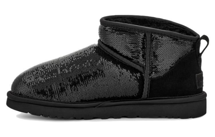 UGG Classic Ultra Mini Boot Mirror Ball Black Women s 1151616-BLK 37
