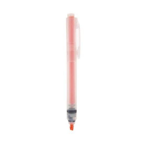 Muji Polypropylene Click-Type Highlighter Orange NBC45A8A