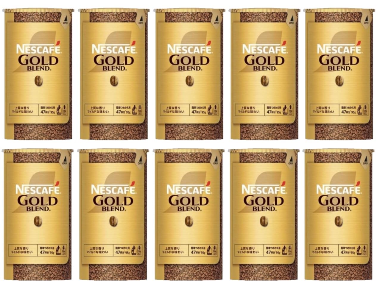

Nescafé Gold Blend Эко- и системная упаковка, 95 г (10 пакетов)