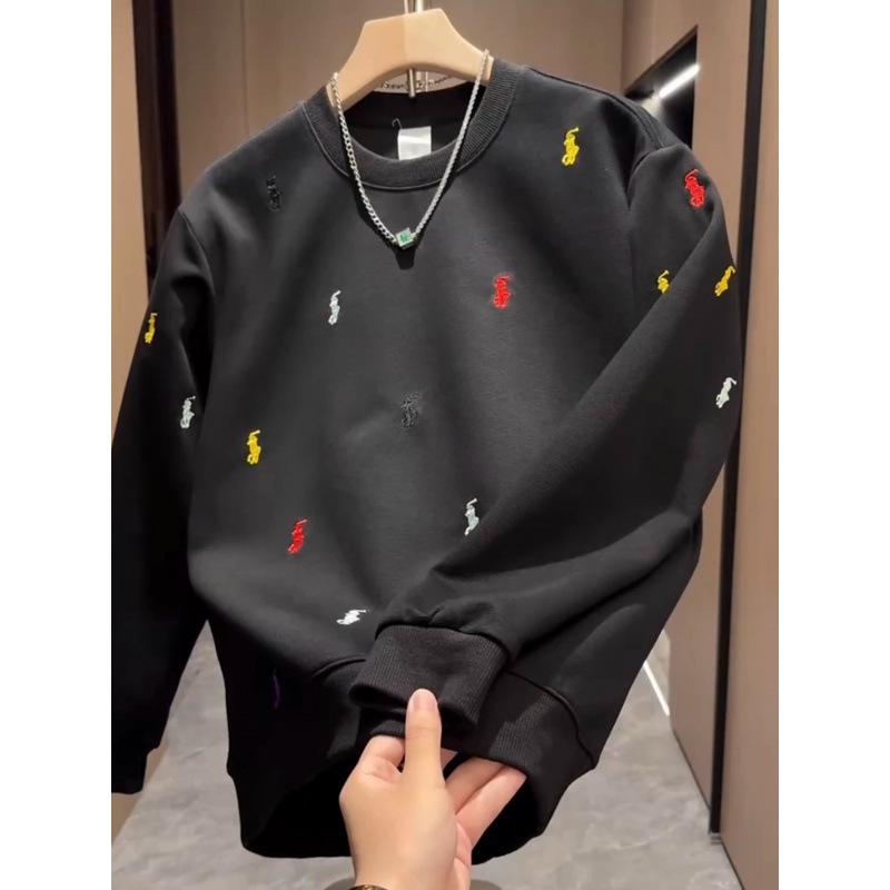 Herren Slim Fit Herbst Stickerei Kriegspferd Lässiges Kurzarm-T-Shirt - Trendiges Halbarm-Design