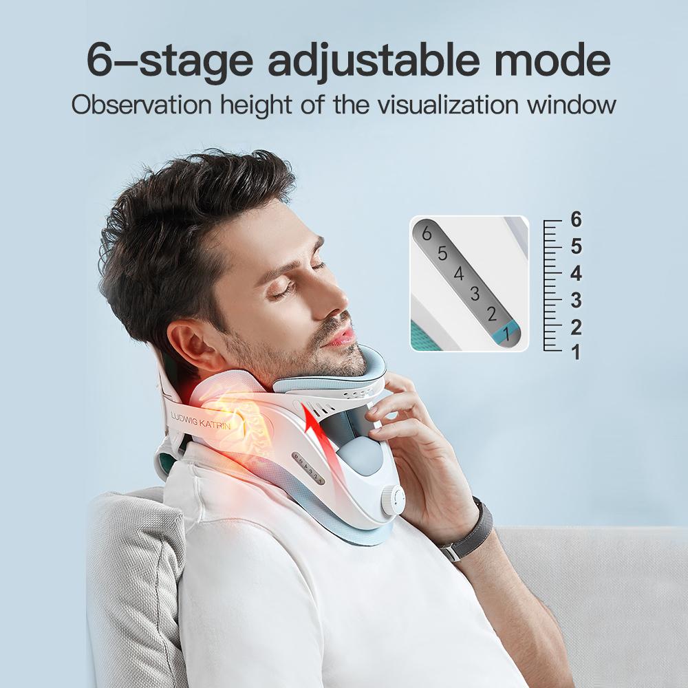 Neck Stretcher Cervical Traction Device Neck Posture Corrector Neck Brace Cervical Stretch Care Neck Support Relieve Neck Pain