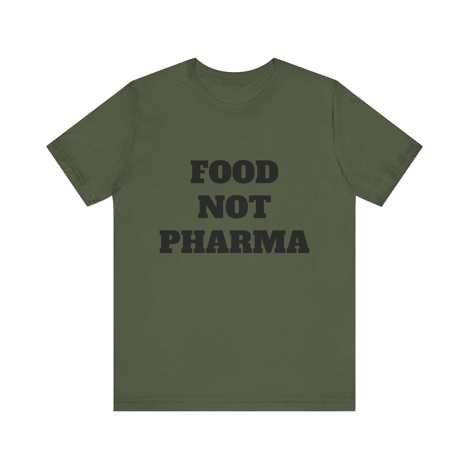 Food not Pharma Unisex Tee Shirt, MAHA Movement RFKjr XL