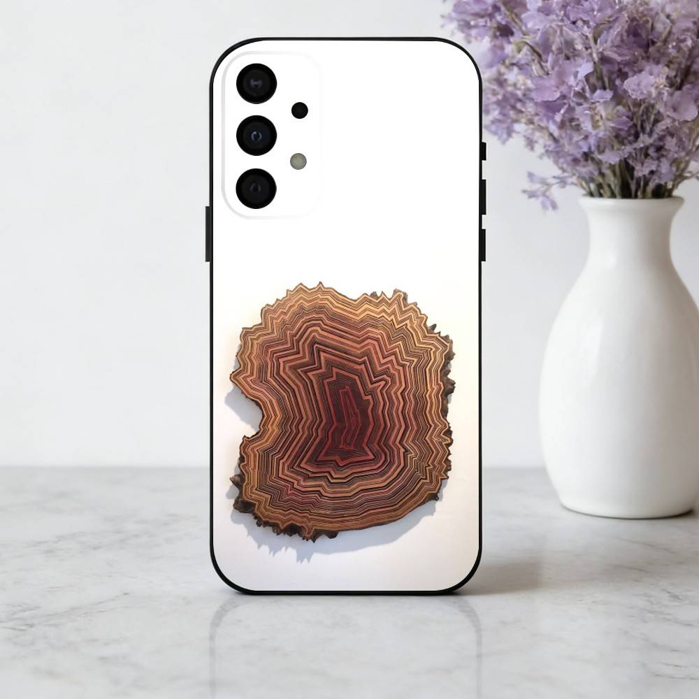 

Art W-Wood G-Grain Natural Phone Case For Samsung Galaxy A73,A72,A71,A70,A53,A52,A51,Soft Silicone Black Cover Samsung a21