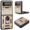Z Flip 4 Case For Samsung Galaxy Z Flip 4 3 5g Case Armor Lens Protection Stand Back Cover For Samsung Z Flip4 Flip3 5g Case