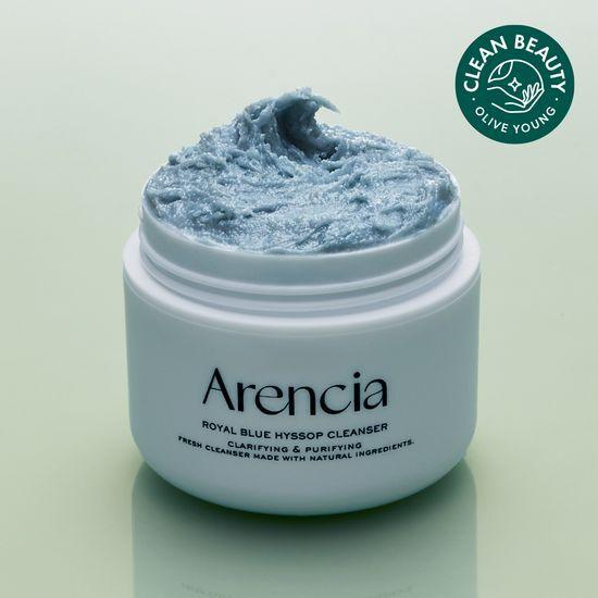 arencia Rice Soap Fresh Royal Blue Hyssop Cleanser 120g
