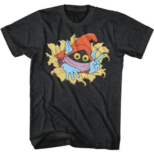 Masters of the Universe Orko Ripper Black Heather Adult T-Shirt S