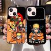B-34 Naruto Black Case for OPPO A5 A9 A15 A16 A55 A94 A95 A96 Reno 6 7 8 10 5G Realme 7I 8I C30 C31 VIVO V23E V25 V27 Pro Y20S Y17S