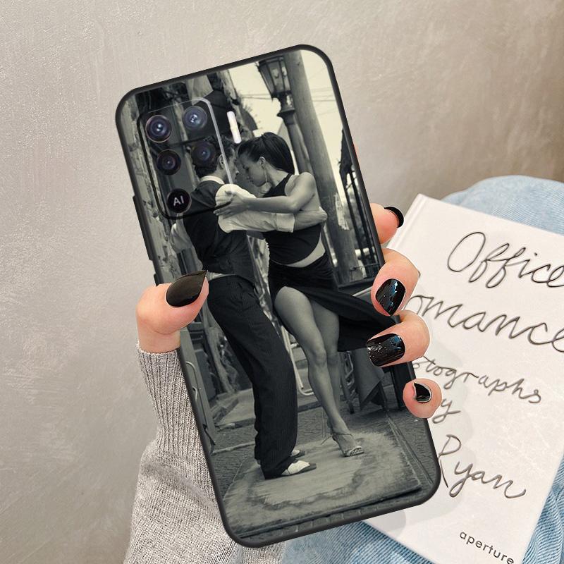 Latin Tango Dancing Dance Case For Oppo A78 A98 A18 A38 A58 A60 A80 A40 A77 A57 A17 A74 A54 A94 A96 A76 A16 A15 A5 Pro