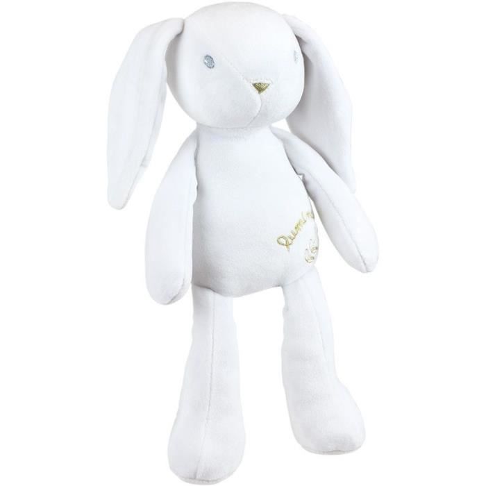 LUMINOU Peluche Lumineuse Lapin +/- 30 Cm