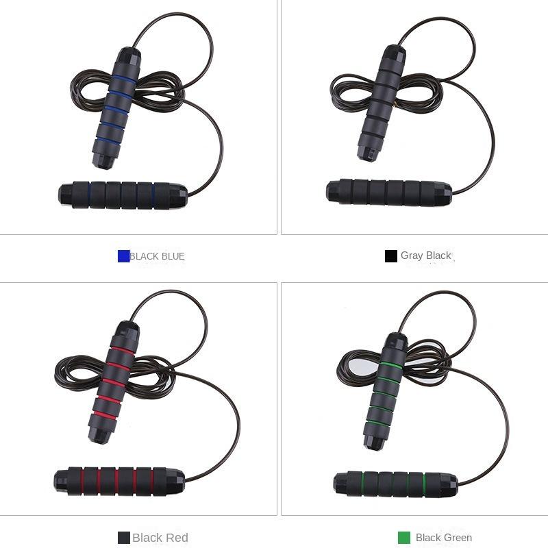 Fitness Speed Jump Rope Steel Wire Skipping Rope Exercise Adjustable Jumping Rope Workout Training Sport Training Gym Equipment