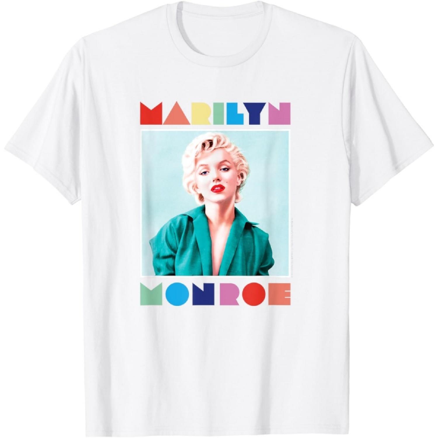 Marilyn Monroe - Marilyn Pop Photo T-Shirt XXXXXL белый