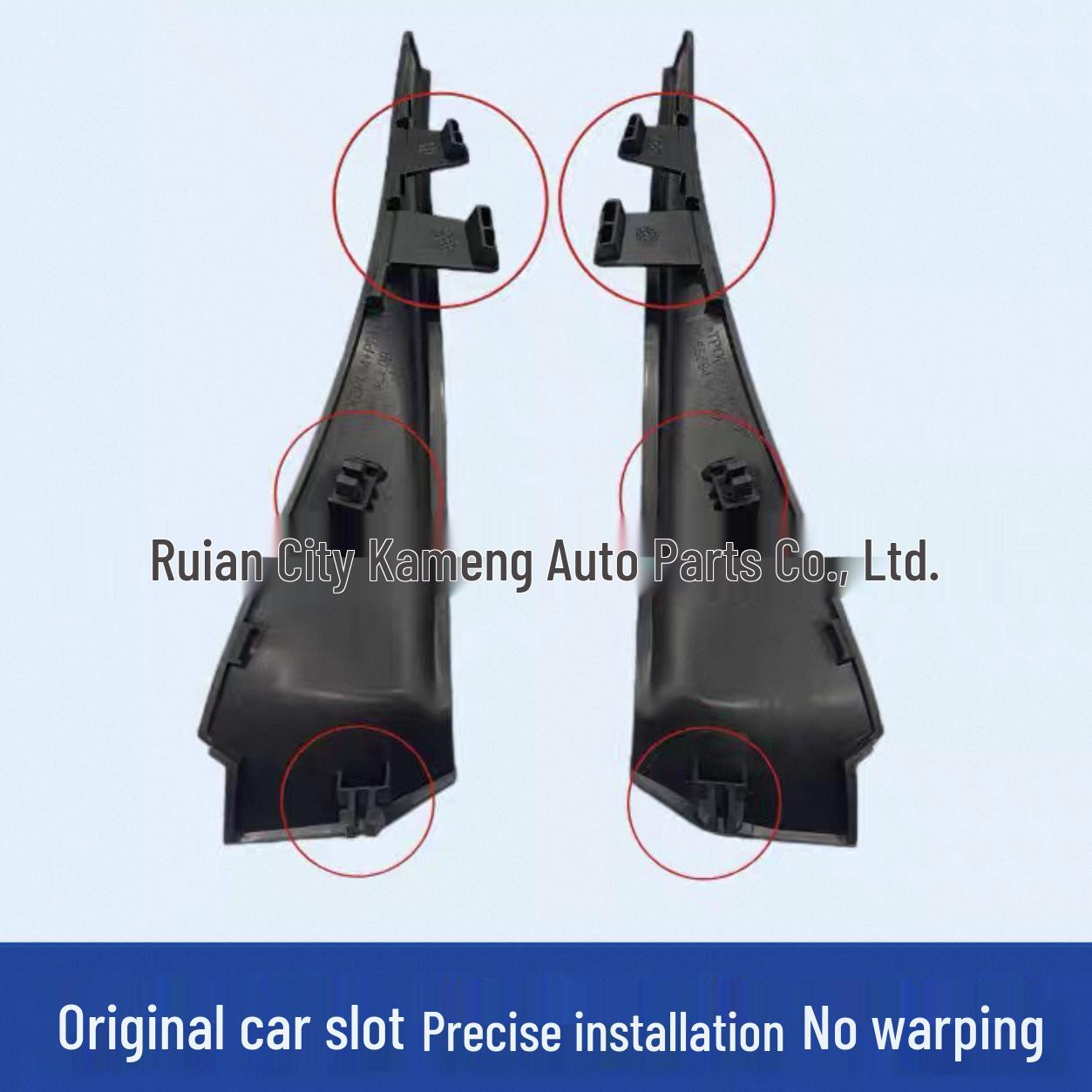 Qashqai 2014-2021 Накладка переднего крыла и Дефлектор стеклоочистителя Left Side Driver