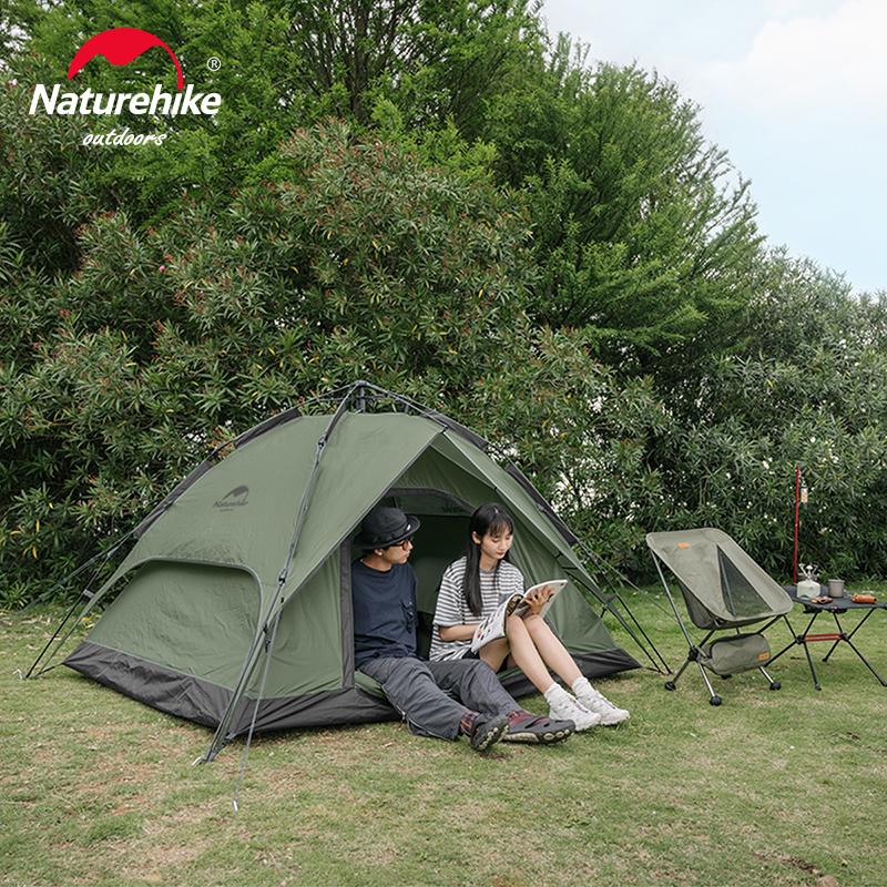 One-touch Tent 3-4 Person Travel Sun Shelter Portable Automatic Fishing Tent Outdoor Picnic Camping Tent Family