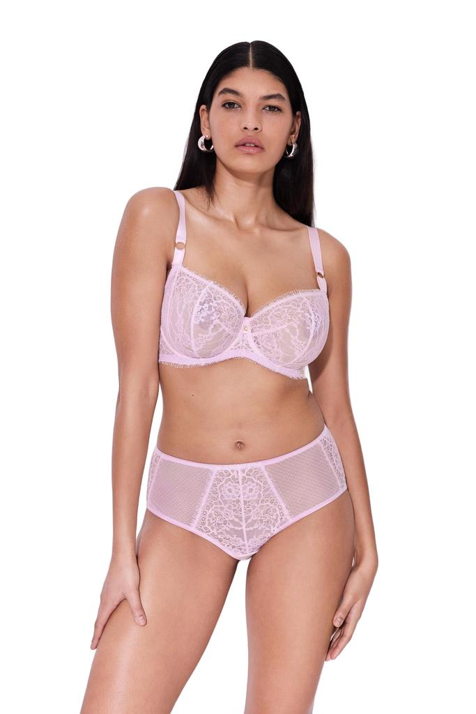 Biustonosz Koronkowy Miękki Hush Blush M Soft Bra pastelowy róż Alles
