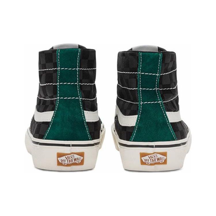 Vans Sk8 Vr3 Retro Trend High Top Skate Shoes Unisex Sneakers Black Gray Green VN0A4BX7ACW