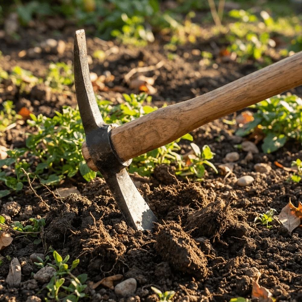 Lightweight Design Small Hand Hoe High-Strength Metal Head Manual Garden Tool Outdoor Spaces