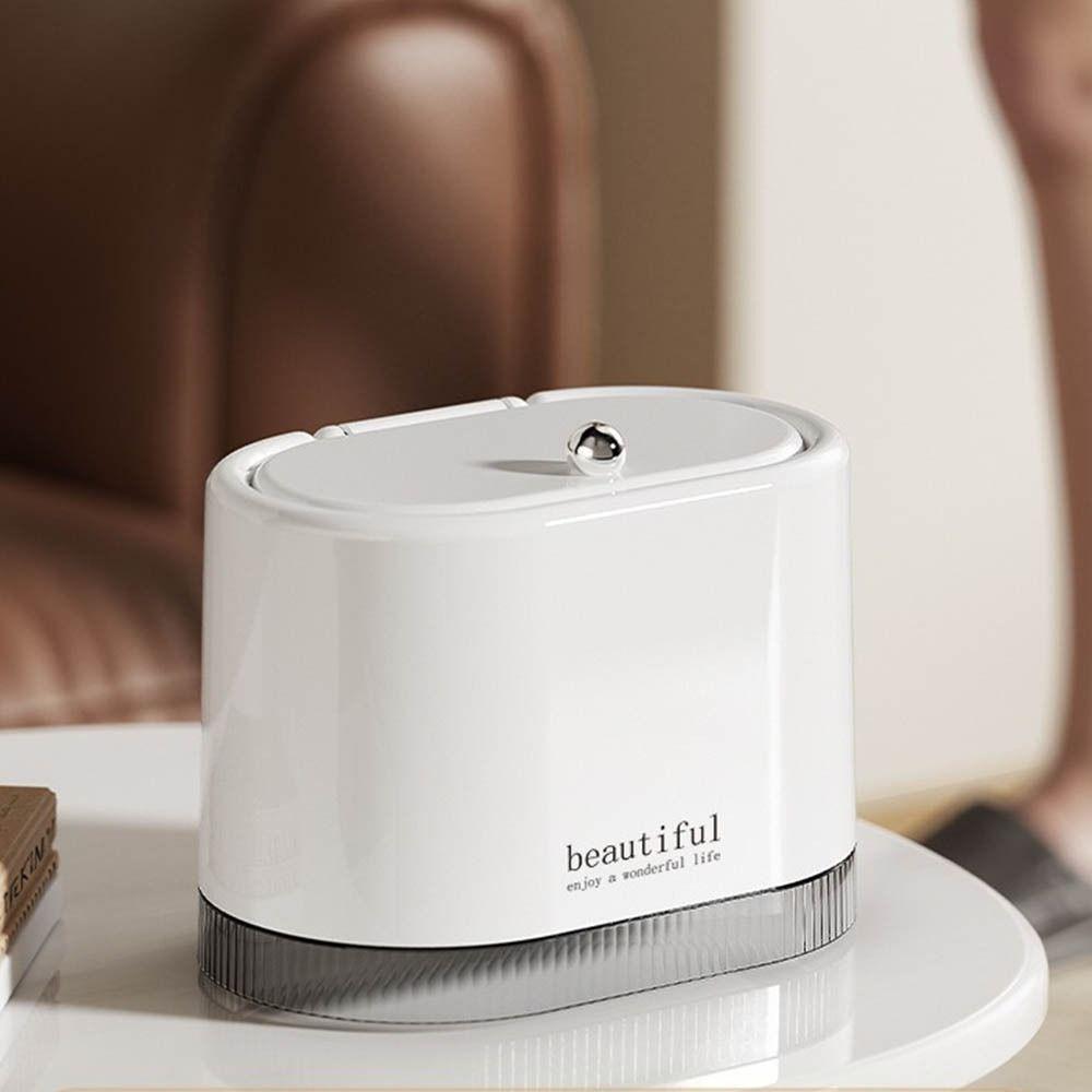 Press Style Desktop Storage Box Dustproof Desktop Trash Can Desktop Garbage Bin Desktop Ornaments