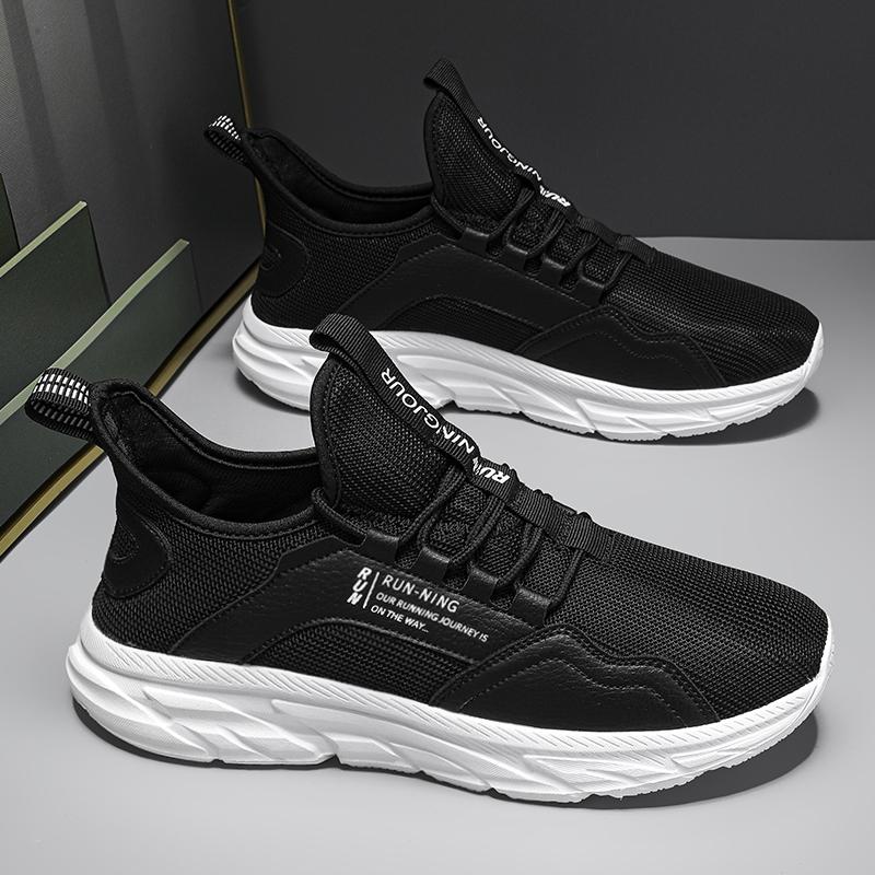 Мужская модная повседневная спортивная обувь Мужские теннисные легкие дышащие удобные — фото 3