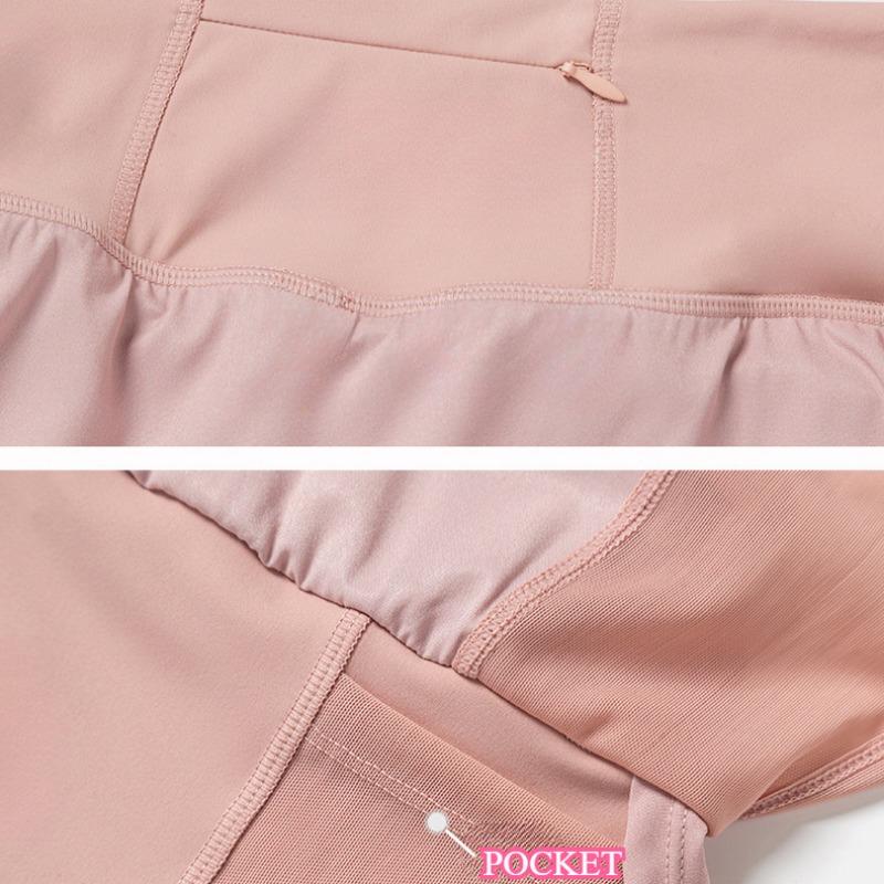 Spring and Summer Women's New Split Hip Covering Anti-embarrassment Quick-drying Fitness Sports Yoga Cover Short Skirt Tennis Skirt