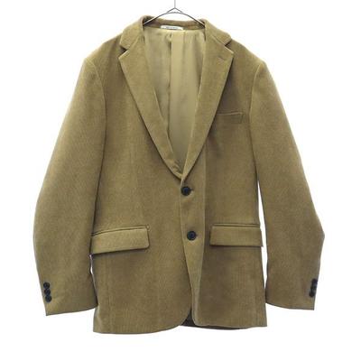 WORK TRIP OUTFITS Corduroy Tailored Jacket M Brown GREEN LABEL RELAXING Men's Used