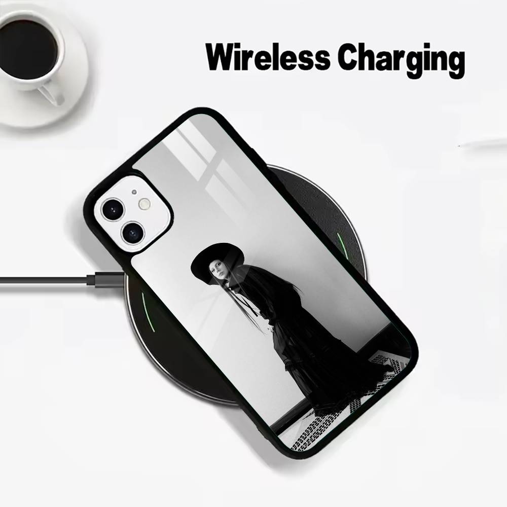 Star- L- Lady -G-Gaga Wireless charging phone case compatible with iPhone 17/16/15/14/13/12/11