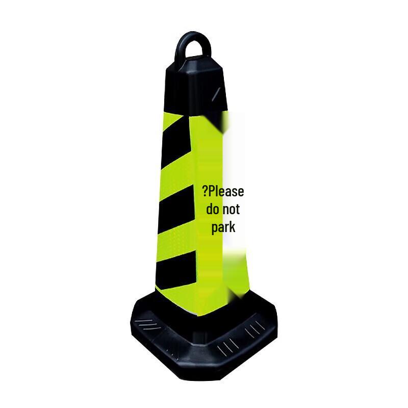 Kankeirr Reflective PVC Square Traffic Cone
