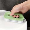1pc, Laundry Specific Brush, Soft Brush, Shoe Product Non Damaging Multi-functional Cleaning Long Handle Handheld Brush