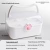 Foldable Three-Tier Extra Large Guka Nail Art & Tool Storage Box for Art Students