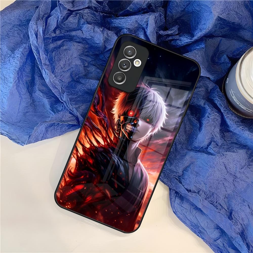 Tokyo Anime Ghoul Phone Case for Samsung S25 S24 S30 S21 S23 S20 S22 Fe S10 E S9 Note 20 Pro Ultra Plus glass Cover