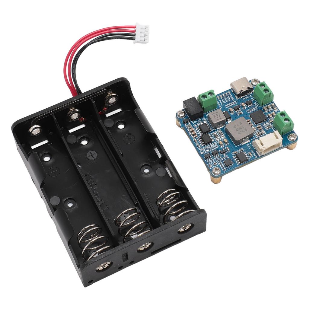 6V‑24V Solar Power Manager PCB MPPT 5V 3A Output Type C Charging Power Management Module