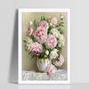 DIY Diamond Painting Peony Floral Needlework Colorful Diamond Embroidery Painting Decoration