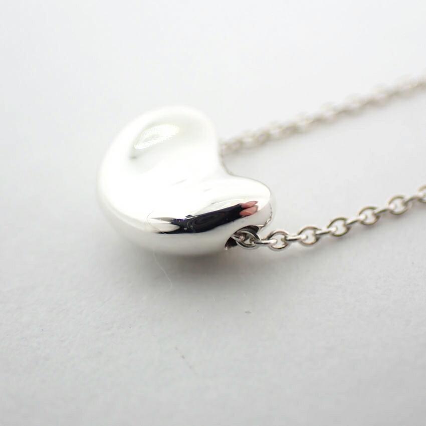 [Used] TIFFANY/Tiffany 925 Bean Pendant/Necklace/j62-9