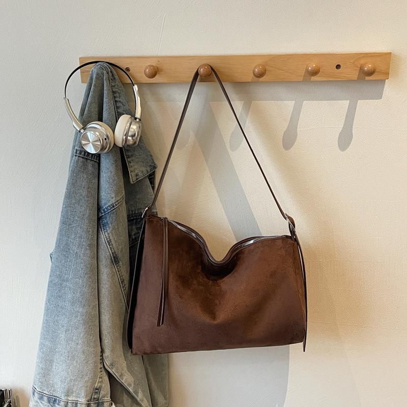 Simple and Retro Bag, Large-capacity Casual Crossbody Bag for Women, Simple Single-shoulder Underarm Bag