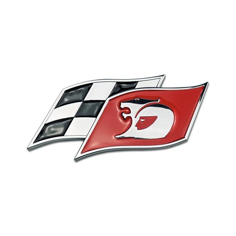 Car Front Grille Bagde Tail Box Metal Emblem Logo Sticker for Commodore Colorado Captiva Barina Monaro Statesman Torana