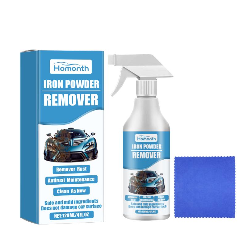 All Purpose Car Paint Iron Powder Remover Rust Dust Cleaning Agent Surfaces Easy Application for Regular Vehicle Care