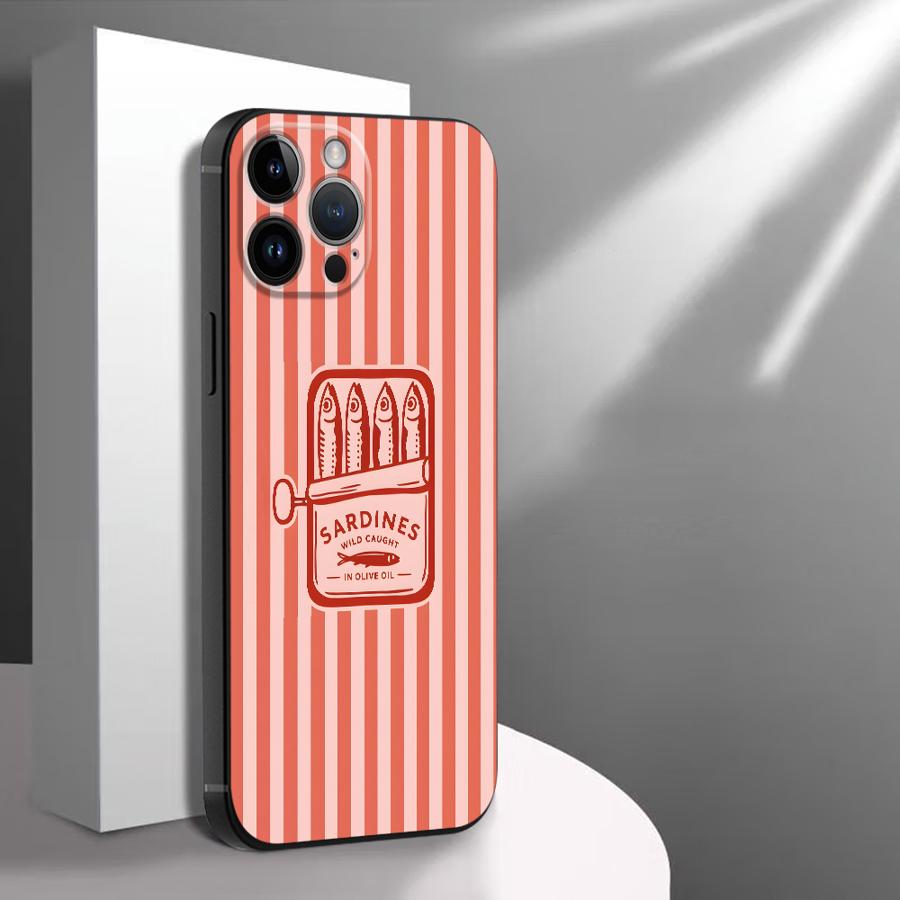 Cartoon Kreativer Fisch Handyhülle Handyhülle für Apple iPhone 17 Pro Max 13 16 14 15 Pro 7 8 11 XR XS MAX 17e Air 12