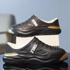 Fashion Casual Shoes Round Toe Flexible Slip-on Waterproof Comfortable Trendy All-match Non-slip Wear-Resistant Plus Velvet Keep Warm
