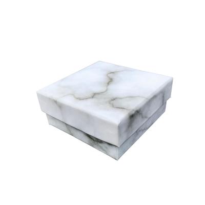 Schmuckschachteln Pappe Murmeln Farbe Verpackung Aufbewahrung Display Ohrringe Verpackung Schmuck Hochzeitsfeier Geschenk