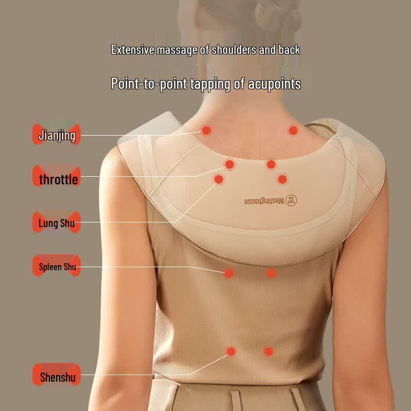 Westinghouse Electric Shoulder and Back Massager Shawl CN plug (adapter included)