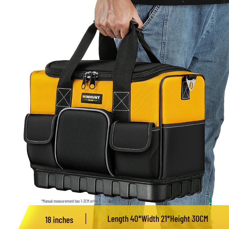 Everwinners Multifunctional Thickened Canvas Tool Bag for Electricians