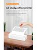 Portable A4 Bluetooth Thermal Printer for Home, Office & Study - Wireless Remote Printing