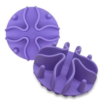 Spiralförmiger Futtereinsatz aus Silikon für langsames Fressen mit starkem Saugnapf für kleine, mittelgroße und große Hunde, Futternapf, Haustierprodukte