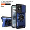 Slide Camera Cover Compatible for Tecno Pova Curve 2 Case With Built-in Ring Stand and Folding Stand