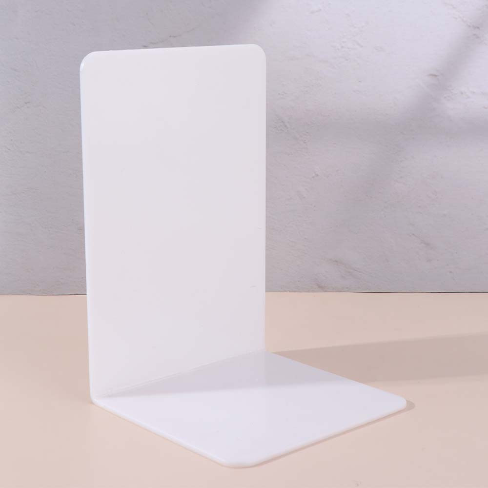 INS Desk Bookends L-shaped Book Support Rack Book Holder Book Stand School Office