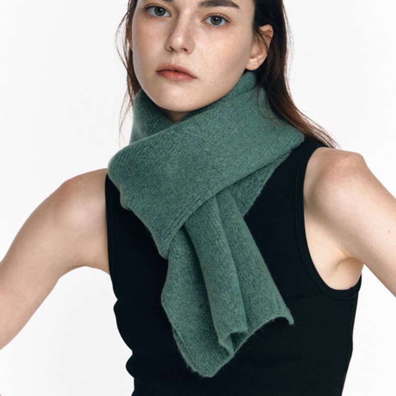 

ЯРКИЙ Шерстяной Мини-шарф (6 цветов) 03 Cozy Brown