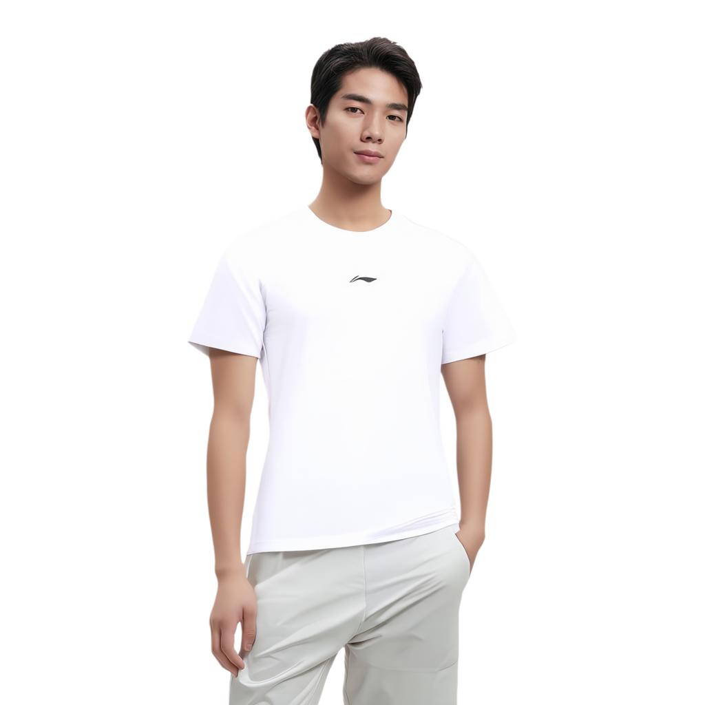 Li Ning Table Tennis Collection T Shirt Unisex White ATSV616-3