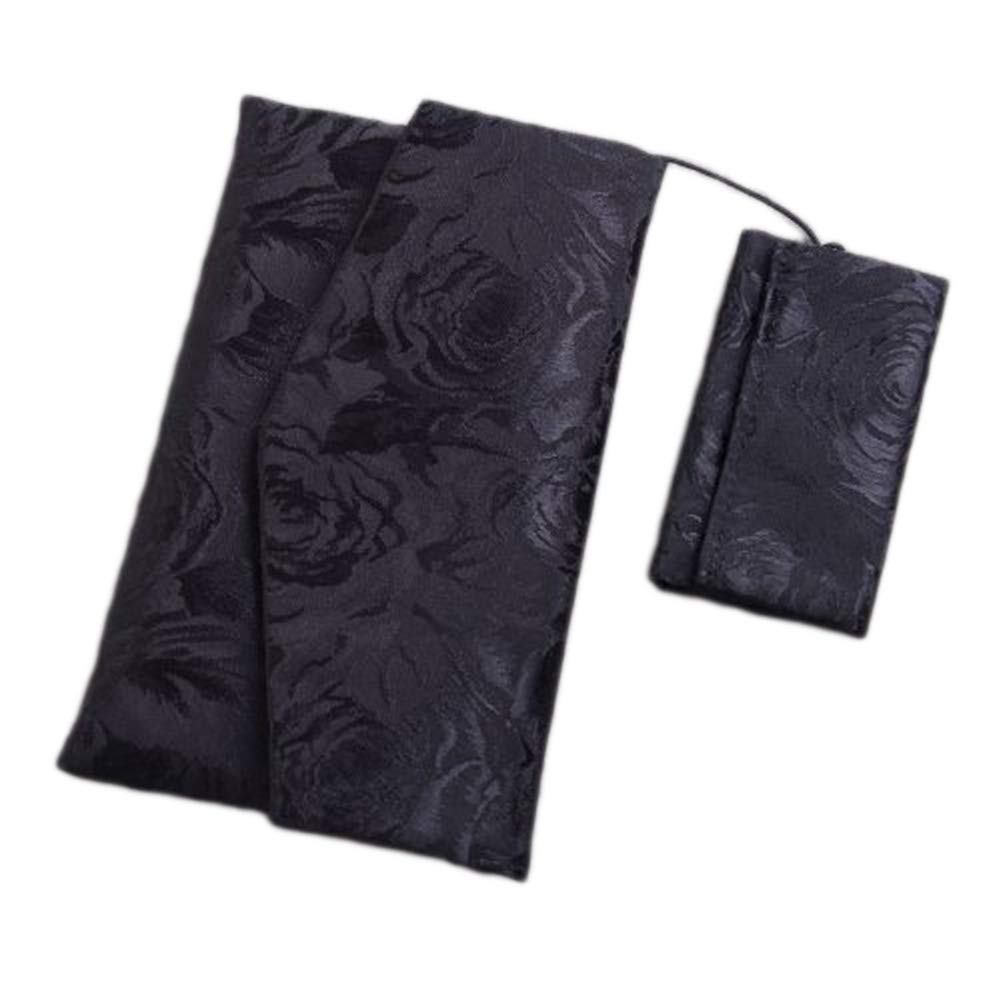 

Aurora Tassel Covered Prayer Beads Bag (Black)