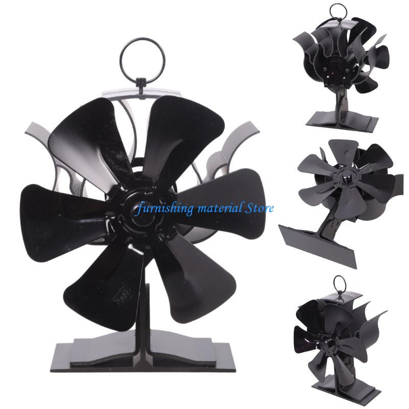 

Y5GD 6 Heat Powered Stove Fan 2 in 1 Chimney Fan Heat Circulating Stove Fan China Mainland